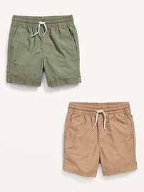 Poplin Pull-On Shorts 2-Pack for Toddler Boys | Old Navy (US)