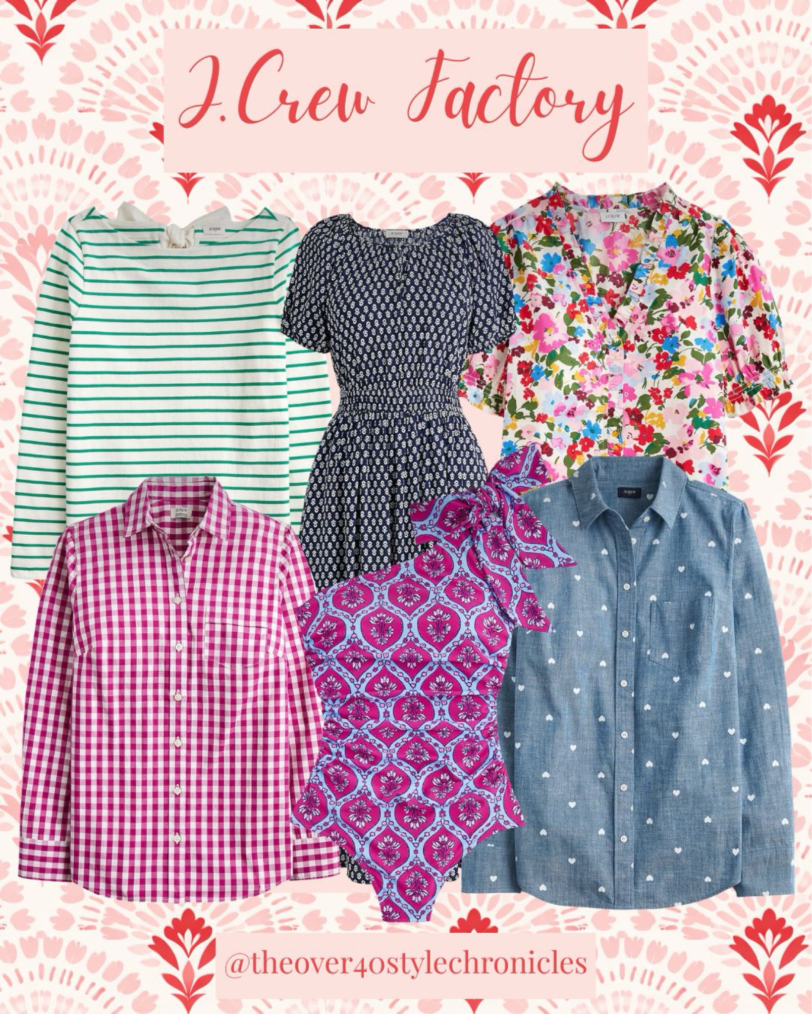 J.Crew Factory • Extra 70% Off Sale! Ends Tonight! 

J.Crew Factory sale, J.Crew Factory extra 70 off, J.Crew Factory clearance sale, J.Crew Factory women, classic preppy style, affordable classic clothing, spring wardrobe staples, striped tee women, button down shirt women, chambray shirt women, pink gingham shirt, floral spring blouse, printed scarf women, easy spring dresses, timeless wardrobe basics, polished casual outfits, work to weekend style, affordable J.Crew finds, classic feminine fashion, over 40 classic style

#LTKSaleAlert #LTKmomlife