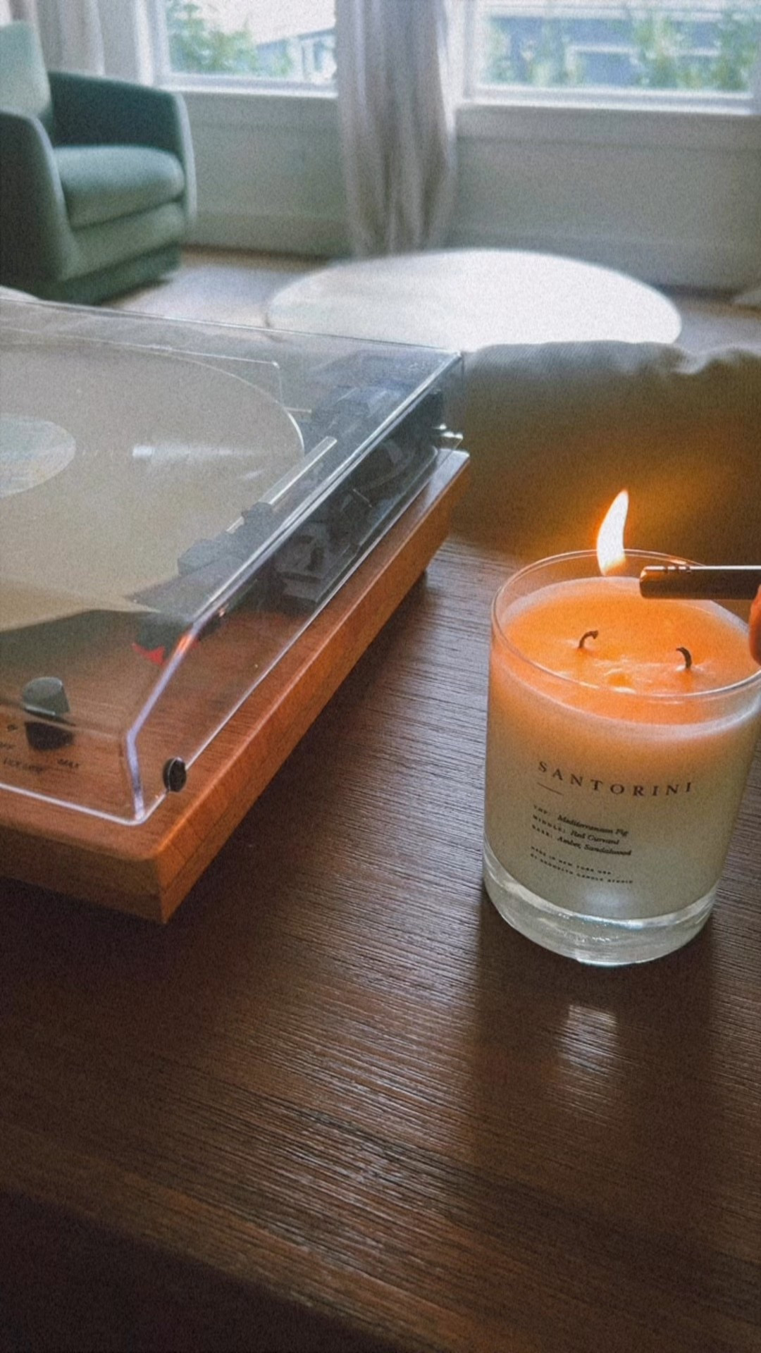 Favorite non toxic candle line + music on the record player 

#LTKHome