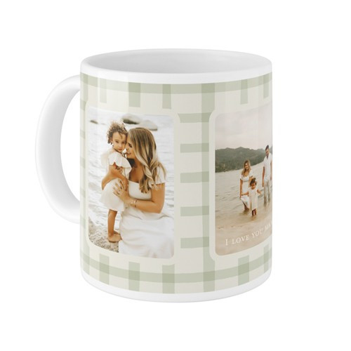 Painted Gingham Mug | Mugs | Shutterfly