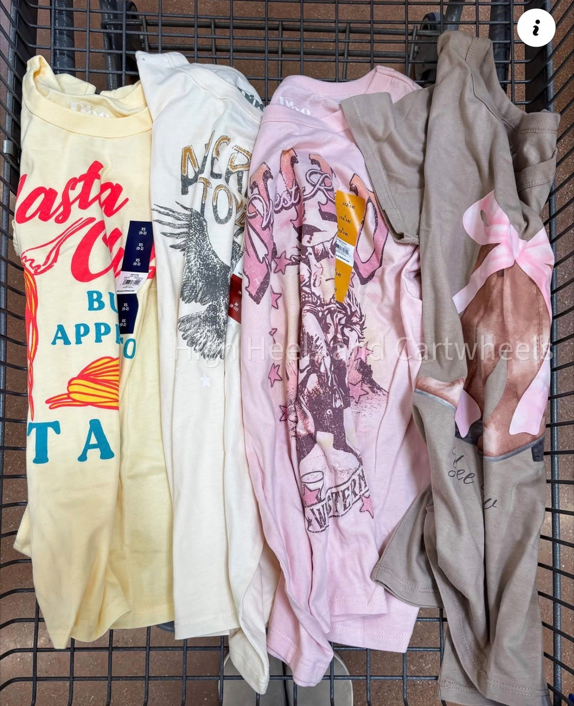 Cute graphic tees!