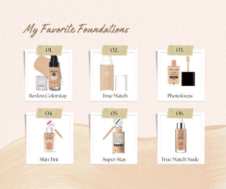 My top Affordable foundations! 

#LTKbeauty #LTKfindsunder50 #LTKsalealert