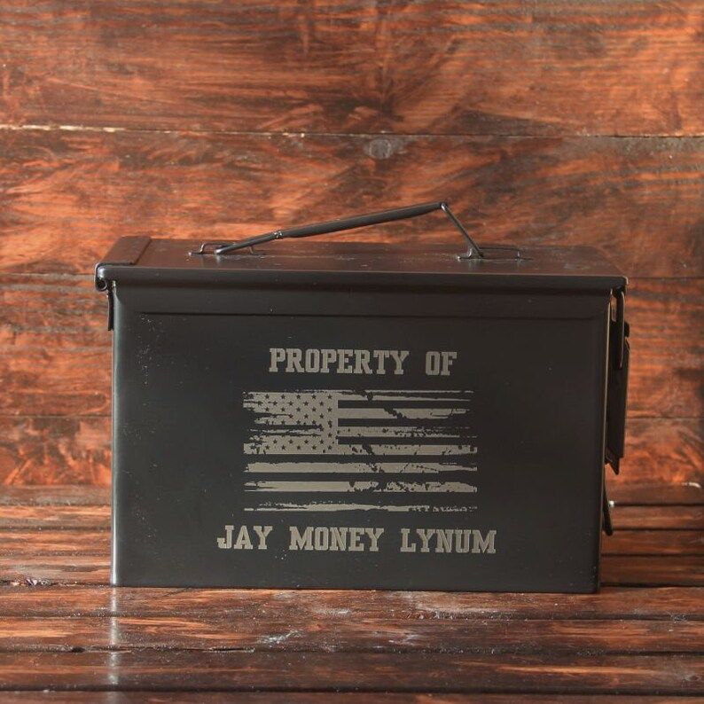 Personalized Ammo Box- 50mm- Father's Day | Etsy (US)