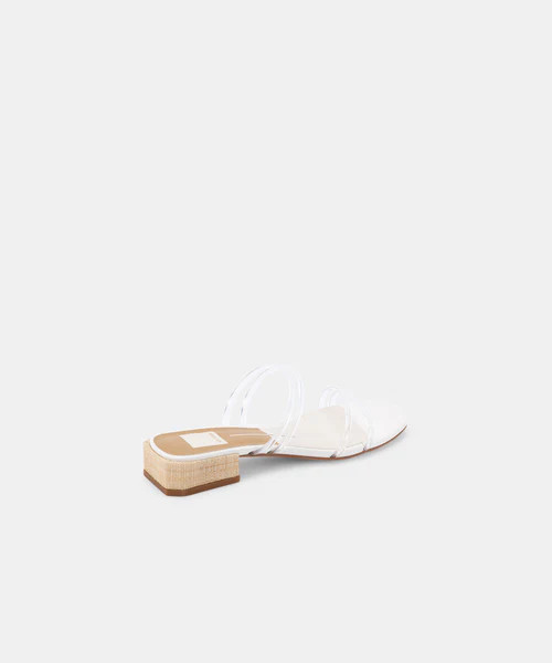 HAIZE SANDALS IN CRYSTAL VINYL | DolceVita.com