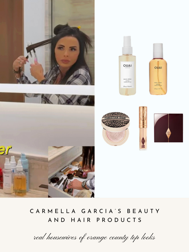 Carmella Garcia's Beauty and Hair Products 

 