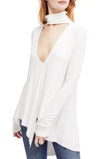 Women's Free People Uptown Turtleneck Top, Size Small - Ivory | Nordstrom