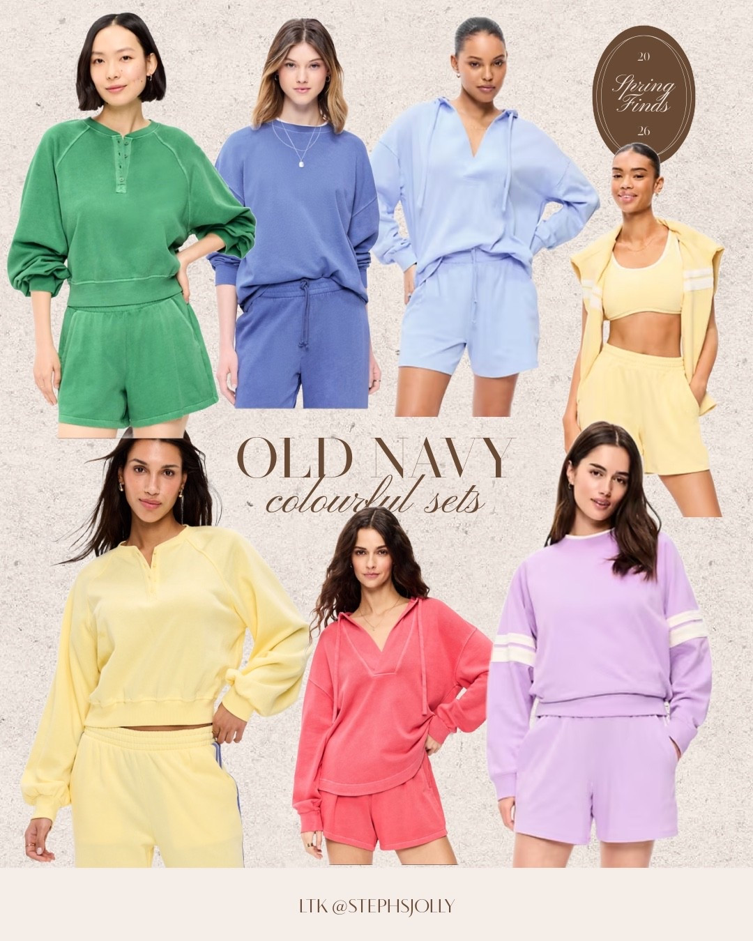 Colourful lounge sets 

#LTKmomlife