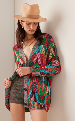 Valentino Garavani Roman Stud Straw Fedora | Moda Operandi (Global)