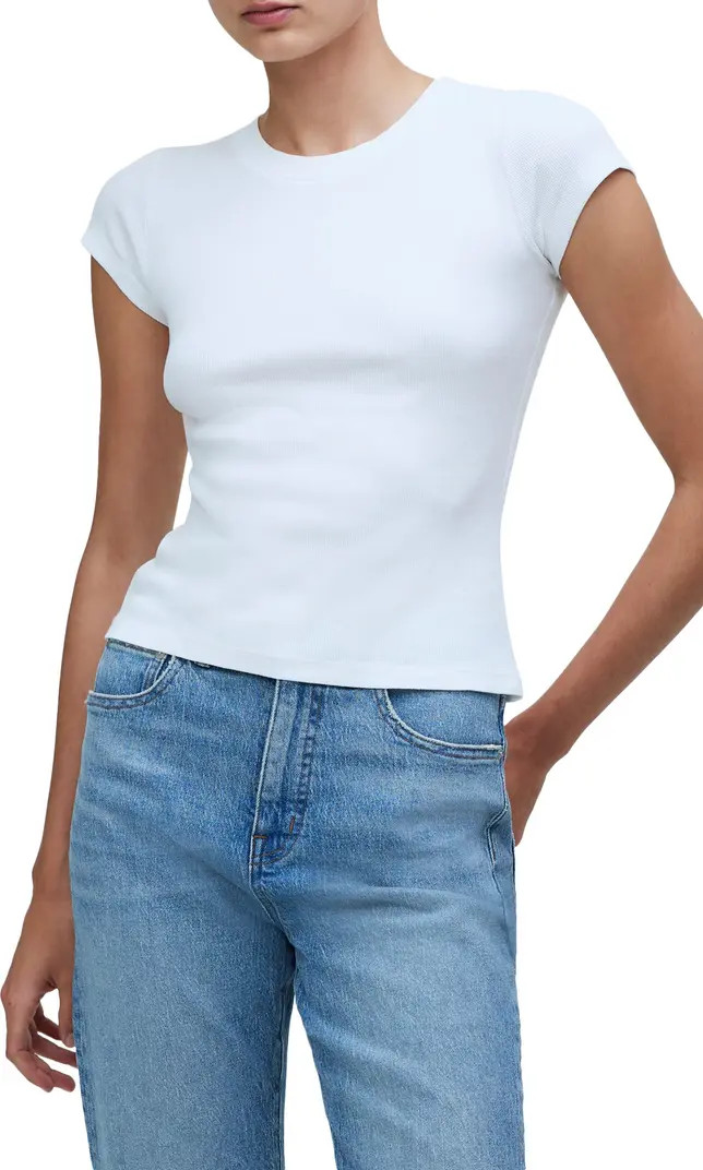 Supima® Cotton Rib T-Shirt | Nordstrom