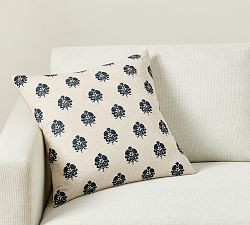 Mila Embroidered Pillow | Pottery Barn (US)
