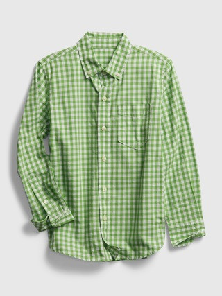 Kids Plaid Shirt | Gap (US)