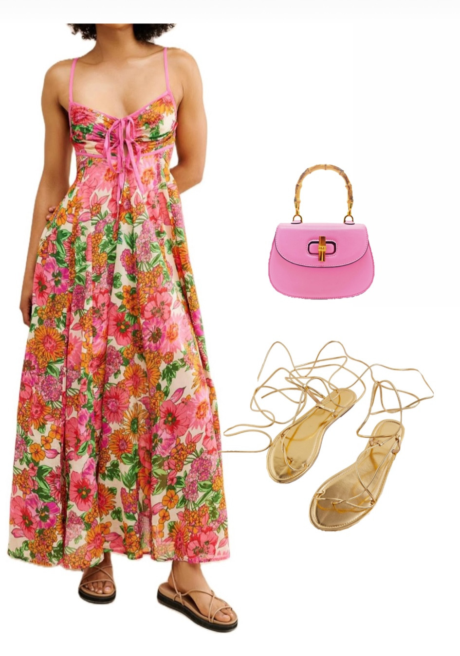 Summer Dress
Loving this summer combo. Would be great to wear to brunch or day event. 

#LTKSummerSales #LTKFindsUnder50 #LTKStyleTip