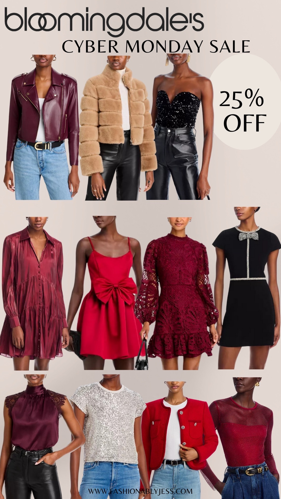 Holiday outfits on sale at Bloomingdales! Last day to shop these cyber Monday deals! 

#LTKStyleTip #LTKSaleAlert #LTKGiftGuide