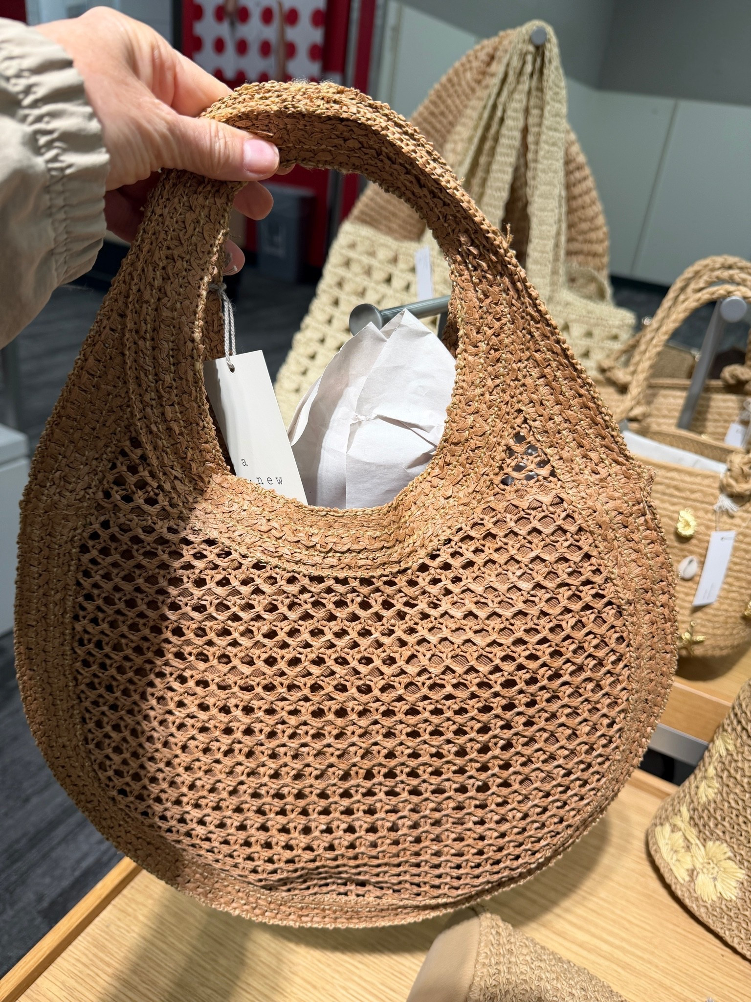 On sale for $24
Cute bag at Target reminds me of designer ones