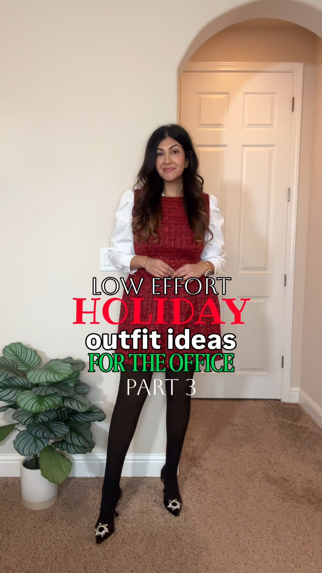 Low-Effort Holiday Outfits for Work ✨ Girlfriends, consider this your cheat sheet to looking festive with zero stress. Easy pieces you already own, simple swaps, and stylish finds to get you holiday-ready before your holiday office parties and end of year meetings. 🎄✨

holiday work outfits • festive office looks  • holiday style ideas • office party outfit 


#workwear  #EverydayWorkOutfits
#HolidayWorkwear #officeparty #ltkworkwear #corporatefashion #officeholidayparty #workparty 

#LTKWorkwear #LTKSeasonal #LTKHoliday
