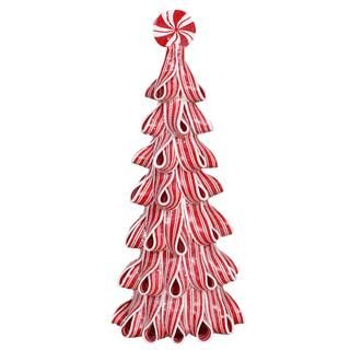 13" Red & White Peppermint Tree Accent by Ashland® | Michaels Stores