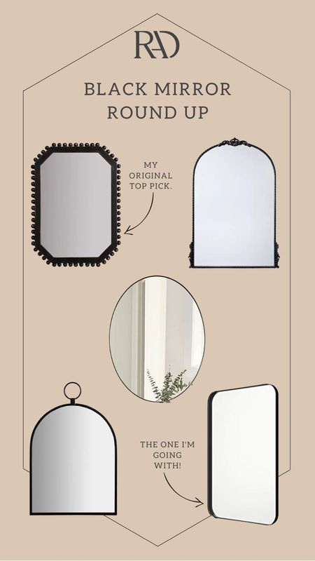 I’m adding black frame mirrors to my basement bathroom so I wanted to share the ones I found and the one I’m going with!

#mirror #bathroom

#LTKhome