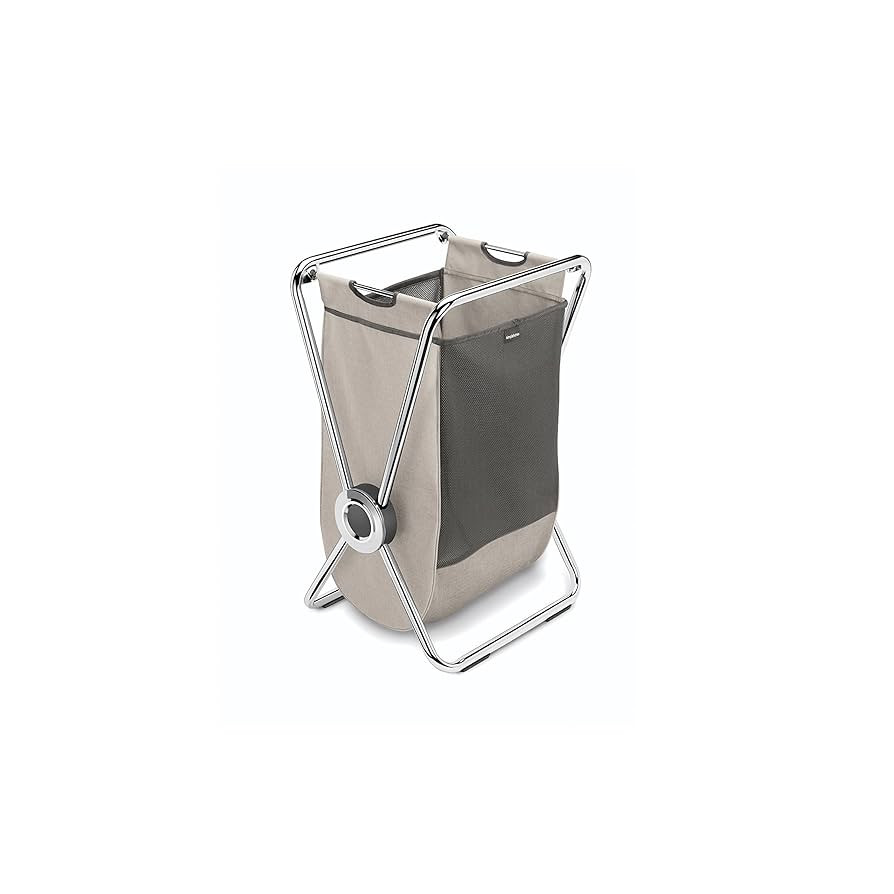 simplehuman x-frame laundry hamper, 100% recycled polyester collapsible laundry baskets with easy... | Amazon (US)