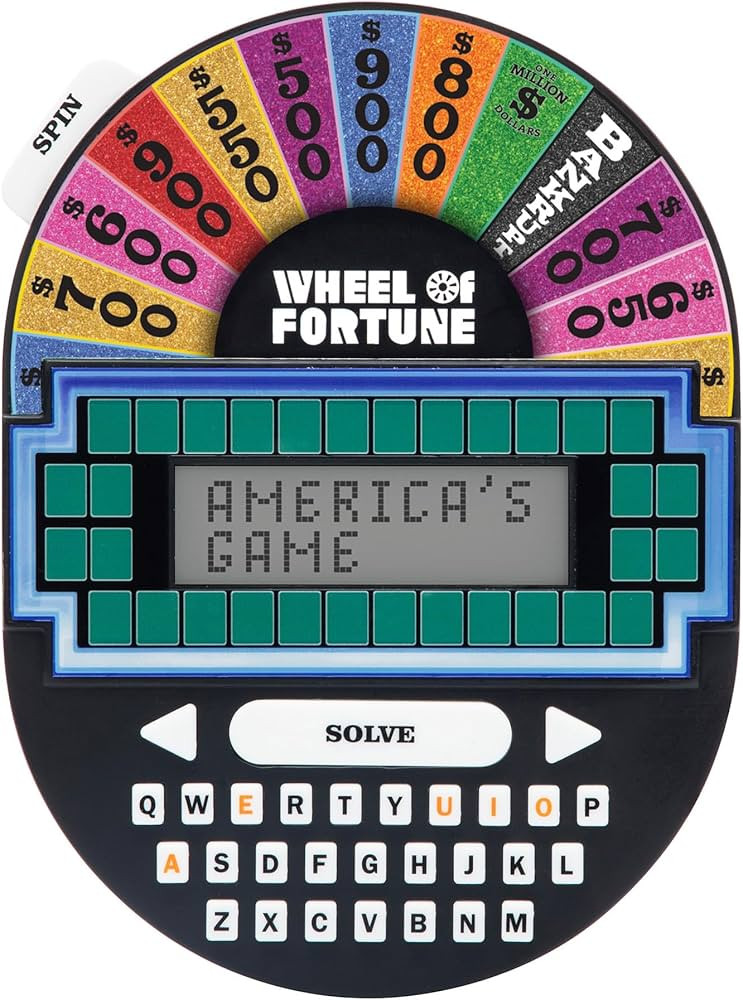 Educational Insights Wheel of Fortune Game - Handheld Electronic Game, Great for Travel, Classic ... | Amazon (US)