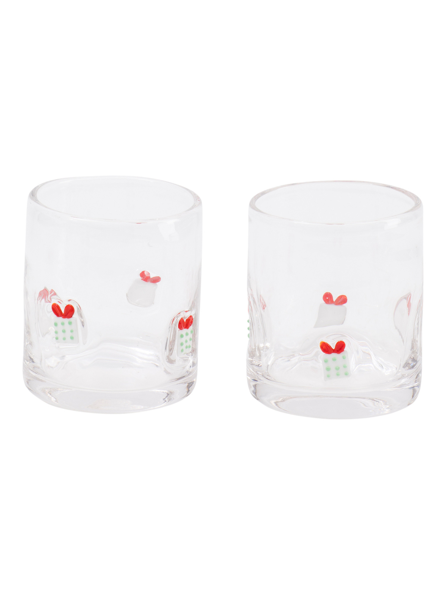 2pk Christmas Gift Glasses | TJ Maxx