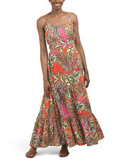 chinese dress ladies CELINA MOON Long Sleeve Floral Maxi Dress – VinNews Recommendations main image 0