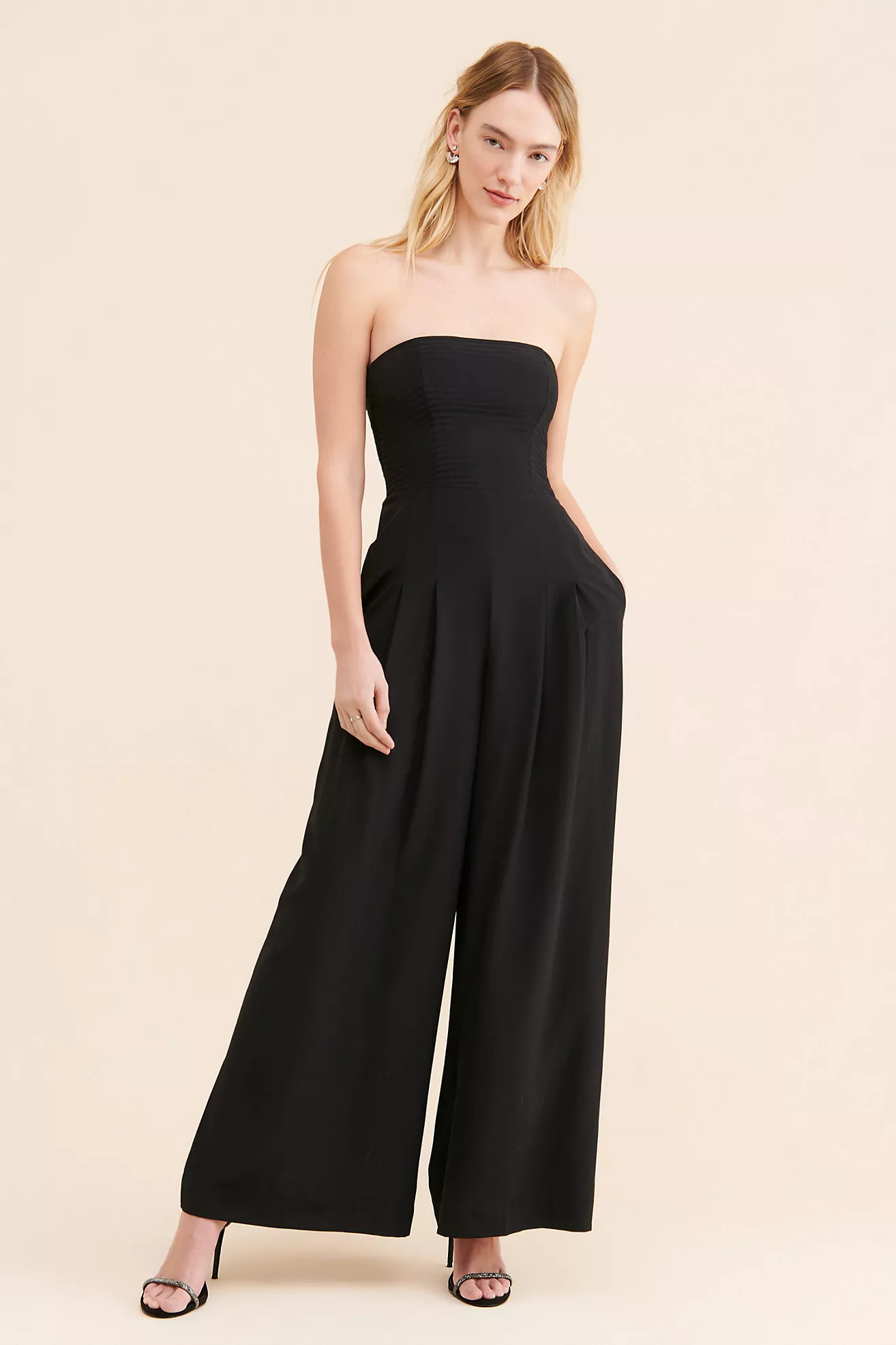Gilner Farrar Niki Strapless Jumpsuit | Anthropologie (US)