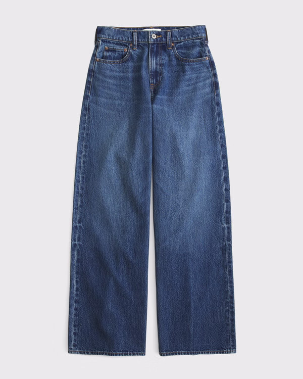 High Rise Wide Leg Jean | Abercrombie &amp; Fitch (US)