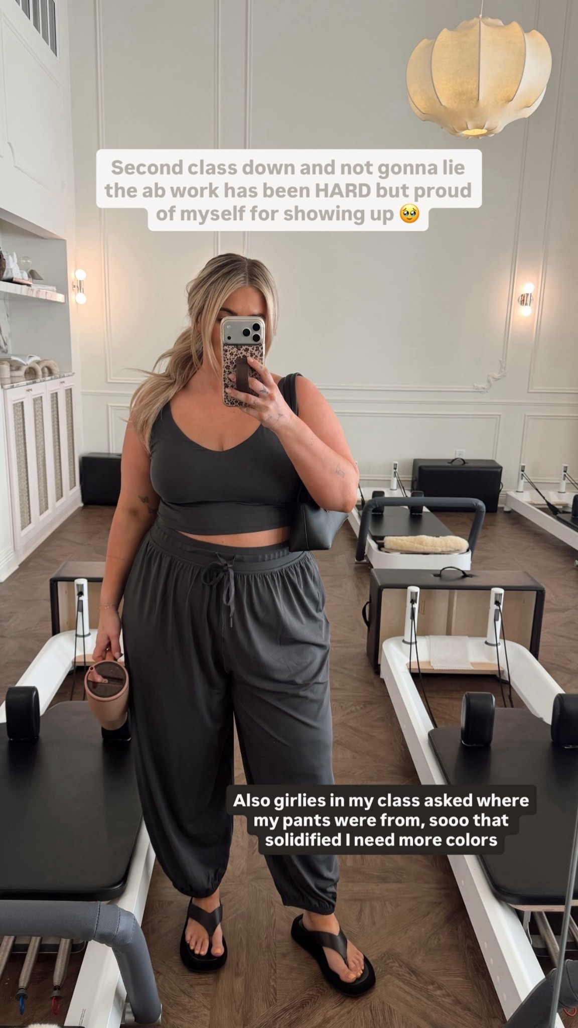 Pilates outfit🩰 Comfy workout pants when I don’t want to wear leggings! I got an XL top and bottoms

#LTKMidsize #LTKmomlife #LTKfitnessgoals