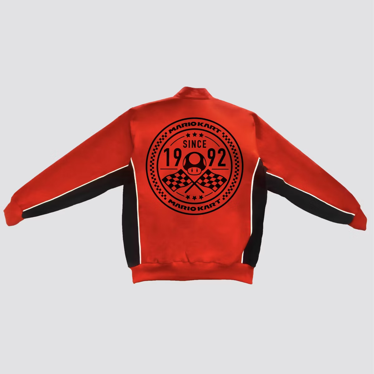Mario Kart Canvas Racing Jacket Red - S | Target