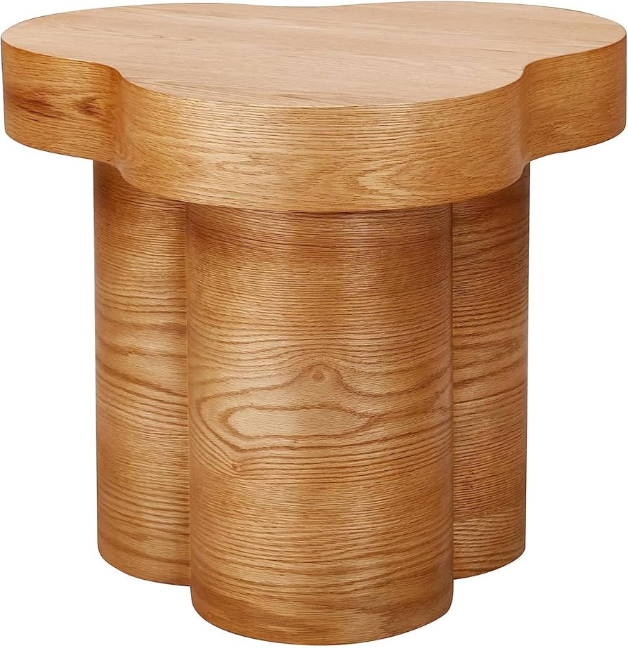 Tov Furniture Dora Natural Oak Side Table | Amazon (US)