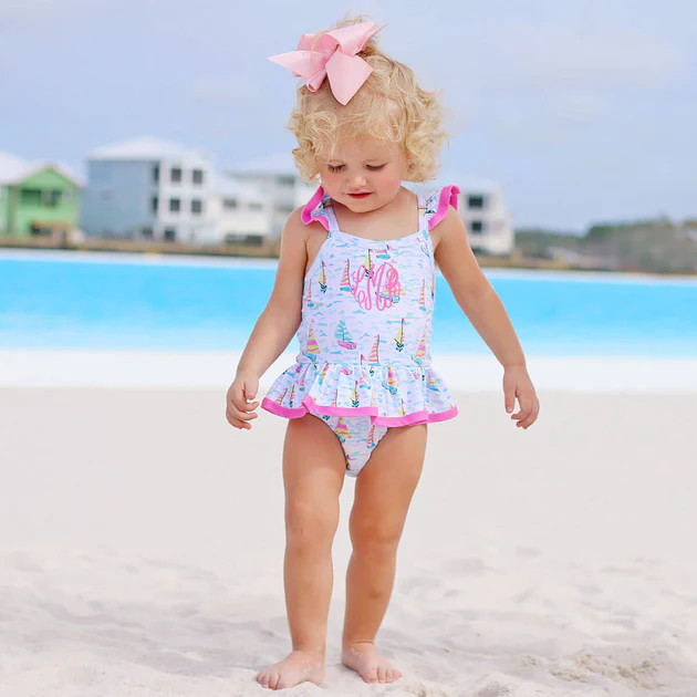 Kauai Sailboat Swimsuit | Classic Whimsy