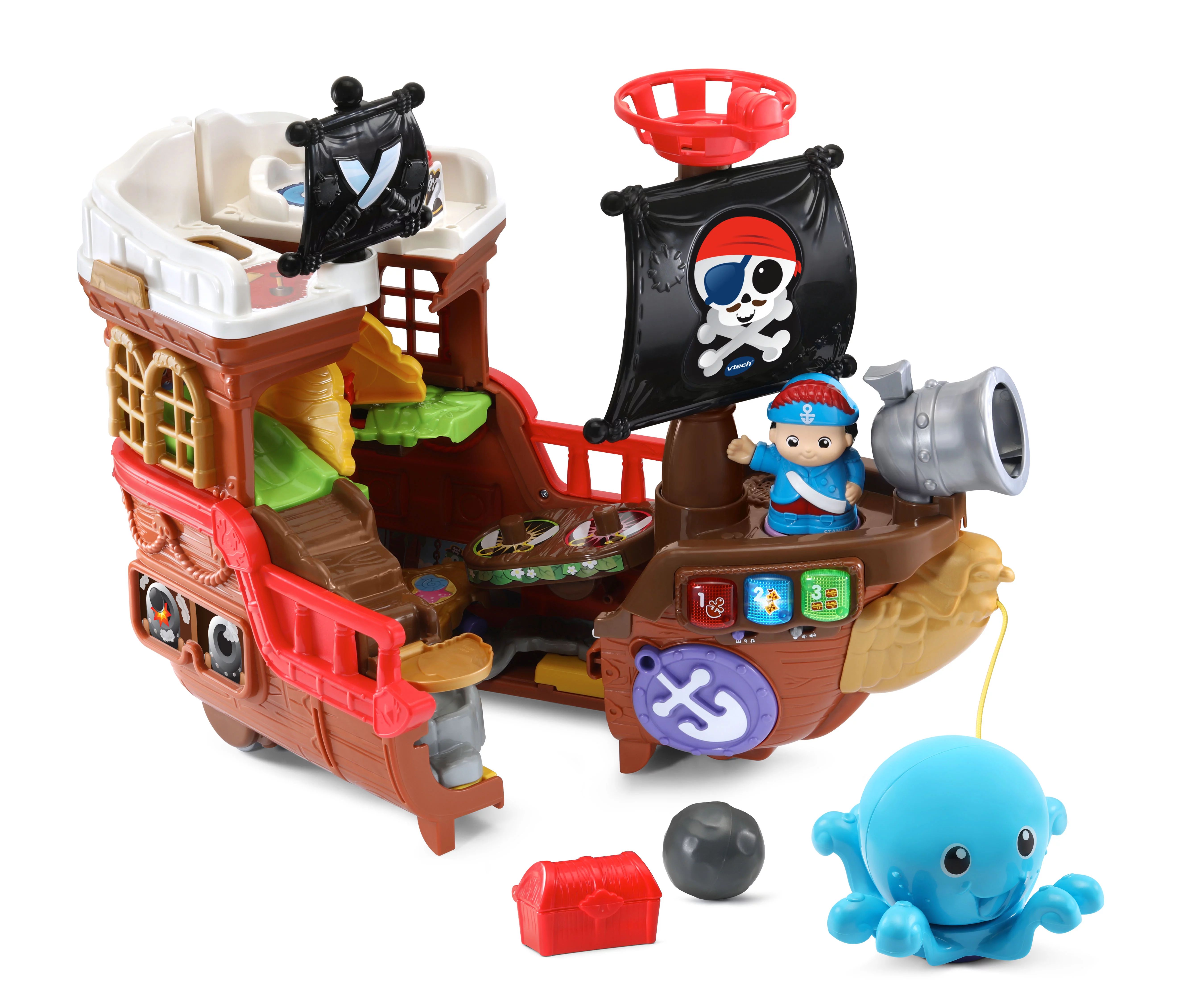 VTech Treasure Seekers Pirate Ship, Creative Role-Play Toy for Kids - Walmart.com | Walmart (US)