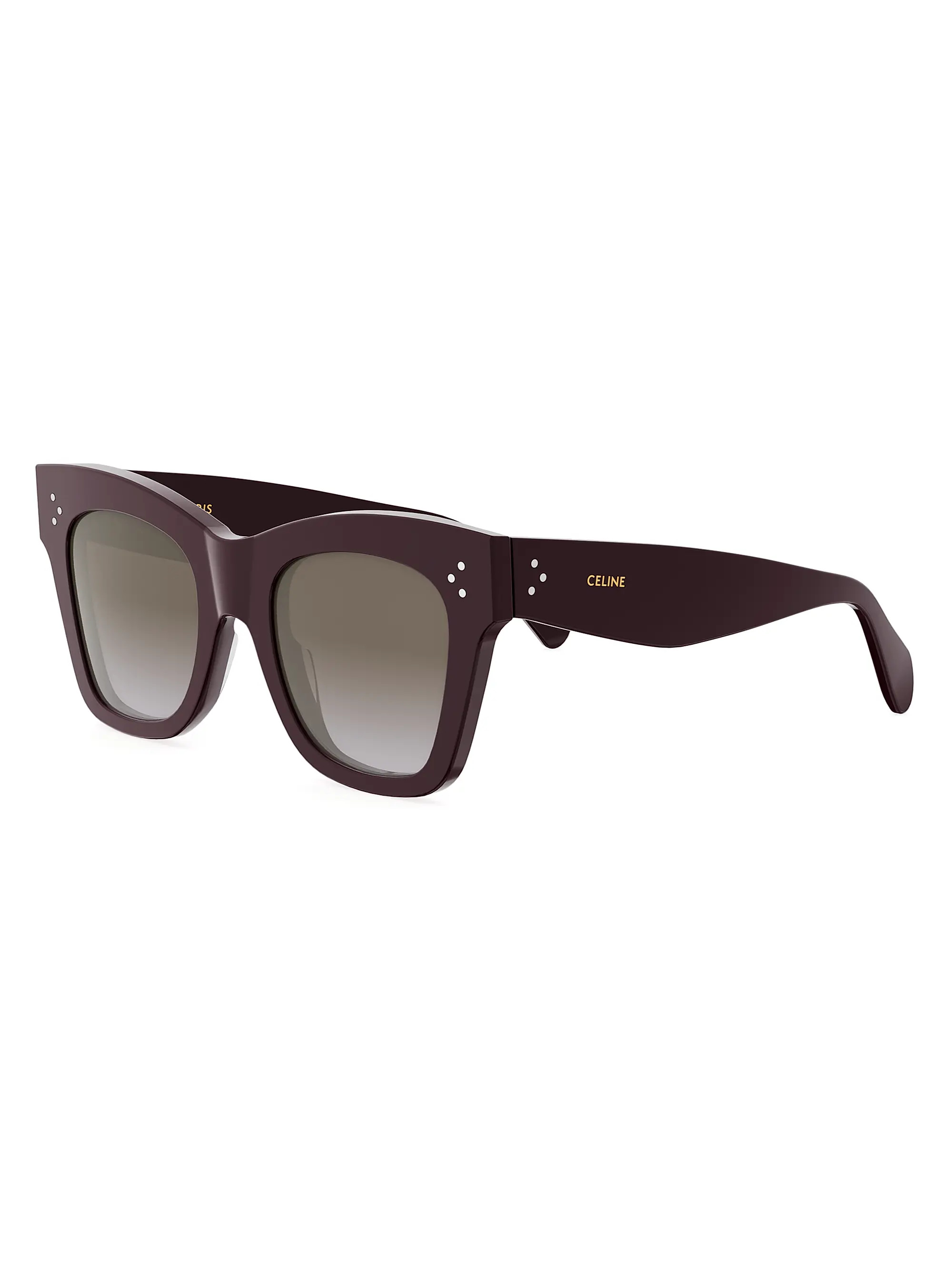 50MM Square Cat-Eye Sunglasses | Saks Fifth Avenue