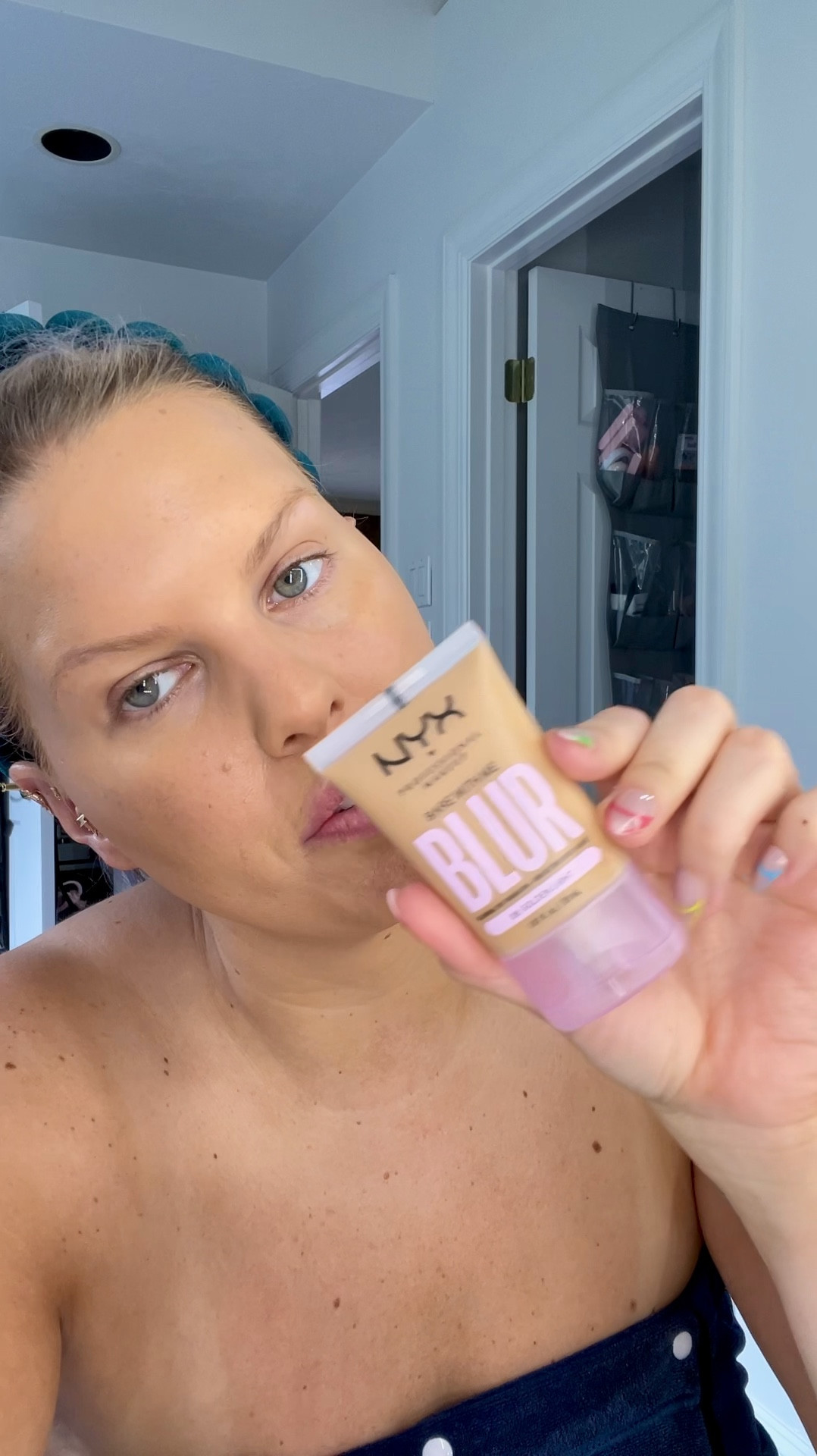 NYX Bare with Me Blur 
Light coverage foundation


#LTKBeauty #LTKWedding #LTKVideo