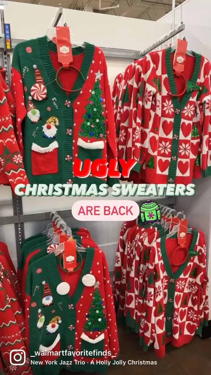 



Walmart. Walmart fashion. Ugly Christmas sweaters. Tacky Christmas sweaters. Holiday party. Vests. 

#LTKunder100 #LTKSeasonal #LTKHoliday