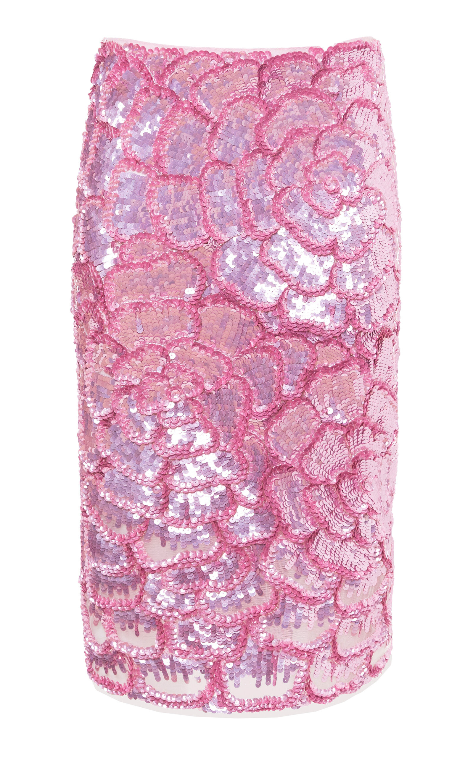 Floral Sequinned Pencil Skirt | Moda Operandi (Global)