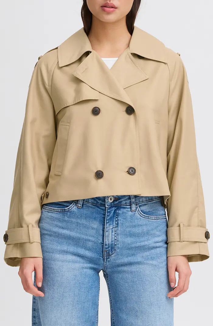 Cropped Trench Coat | Nordstrom