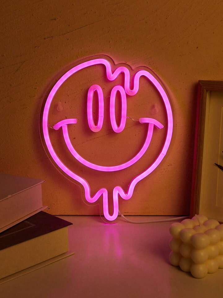 1pc Melt  LED Neon Sign Neon Signs For Wall And Table Decor Light Up Signs USB Powered Neon Light... | SHEIN