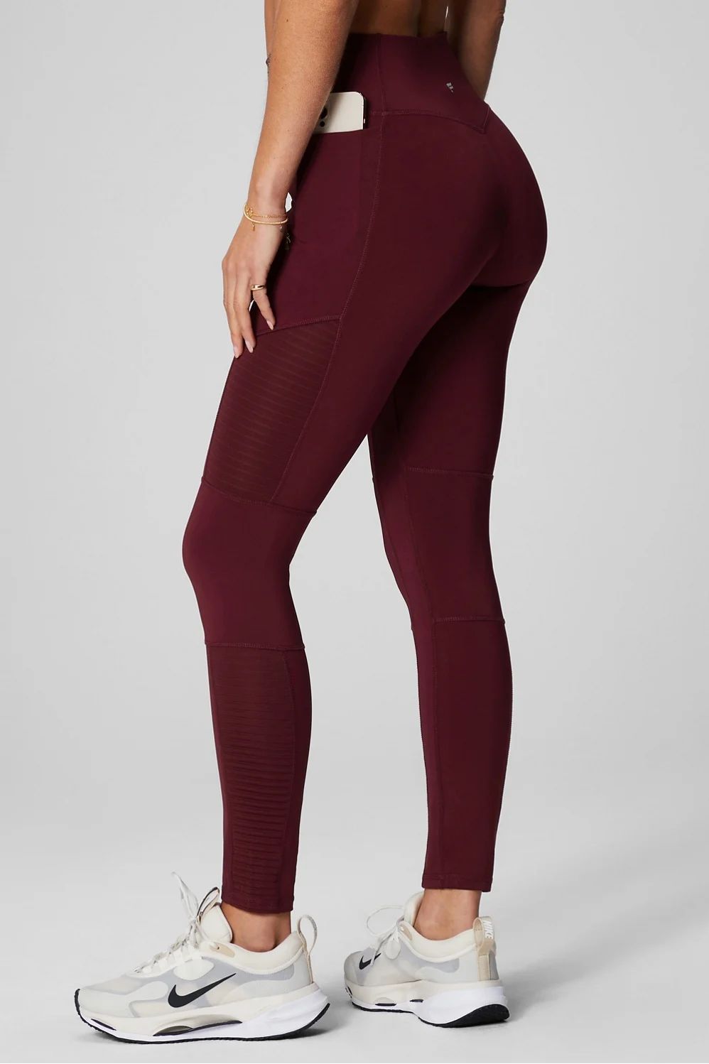 Motion365+ High-Waisted Moto Legging | Fabletics - North America