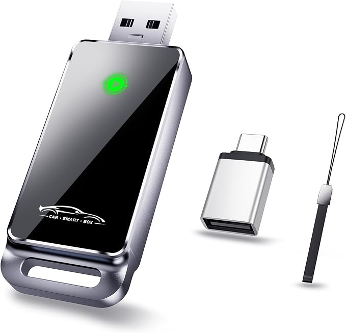 Wireless CarPlay Adapter 2024 Upgrade, Plug and Play, No Latency, Converts Factory Wired to Wirel... | Amazon (US)