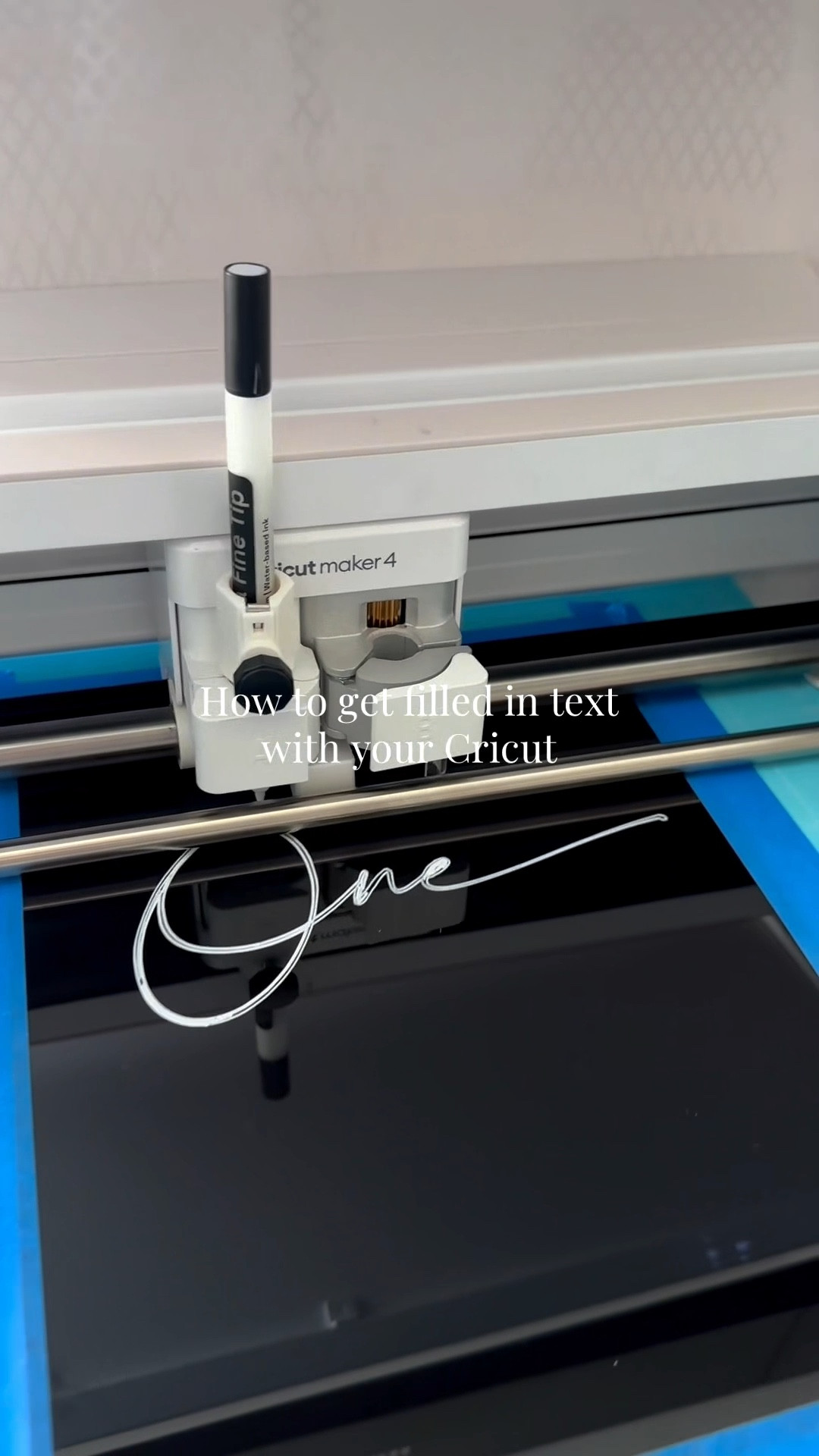 Filling in your text with Cricut!✨

#LTKWedding