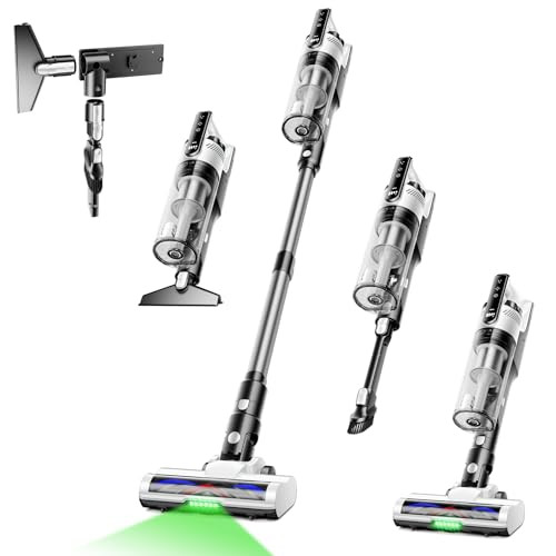 Trucozie Cordless Vacuum Cleaner, Self-Standing Lightweight Stick Vacuum with 50 mins Runtime, Po... | Amazon (US)