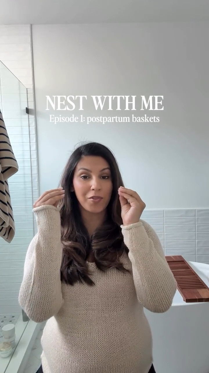 Bought this multi-purpose basket for my postpartum storage!

#LTKmomlife #LTKHome