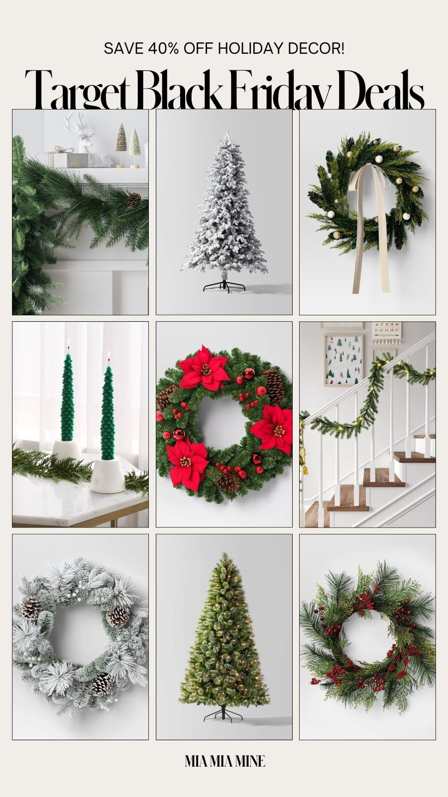 Target Black Friday deals
Save 40% off holiday decor and Christmas decorations
Faux Christmas trees on sale 

#LTKCyberWeek #LTKFindsUnder100 #LTKHoliday