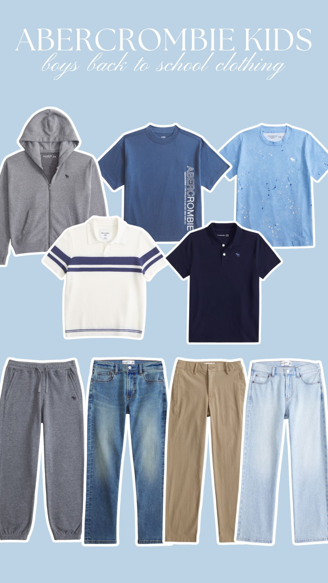 Abercrombie Kids Boys back to school Clothing!! All jeans are 40% off right now!

fall fashion, back to school, casual outfit, boys clothing, denim, school essentials, sale alert, dede raad 

 #LTKFindsUnder100 #LTKStyleTip #LTKKids