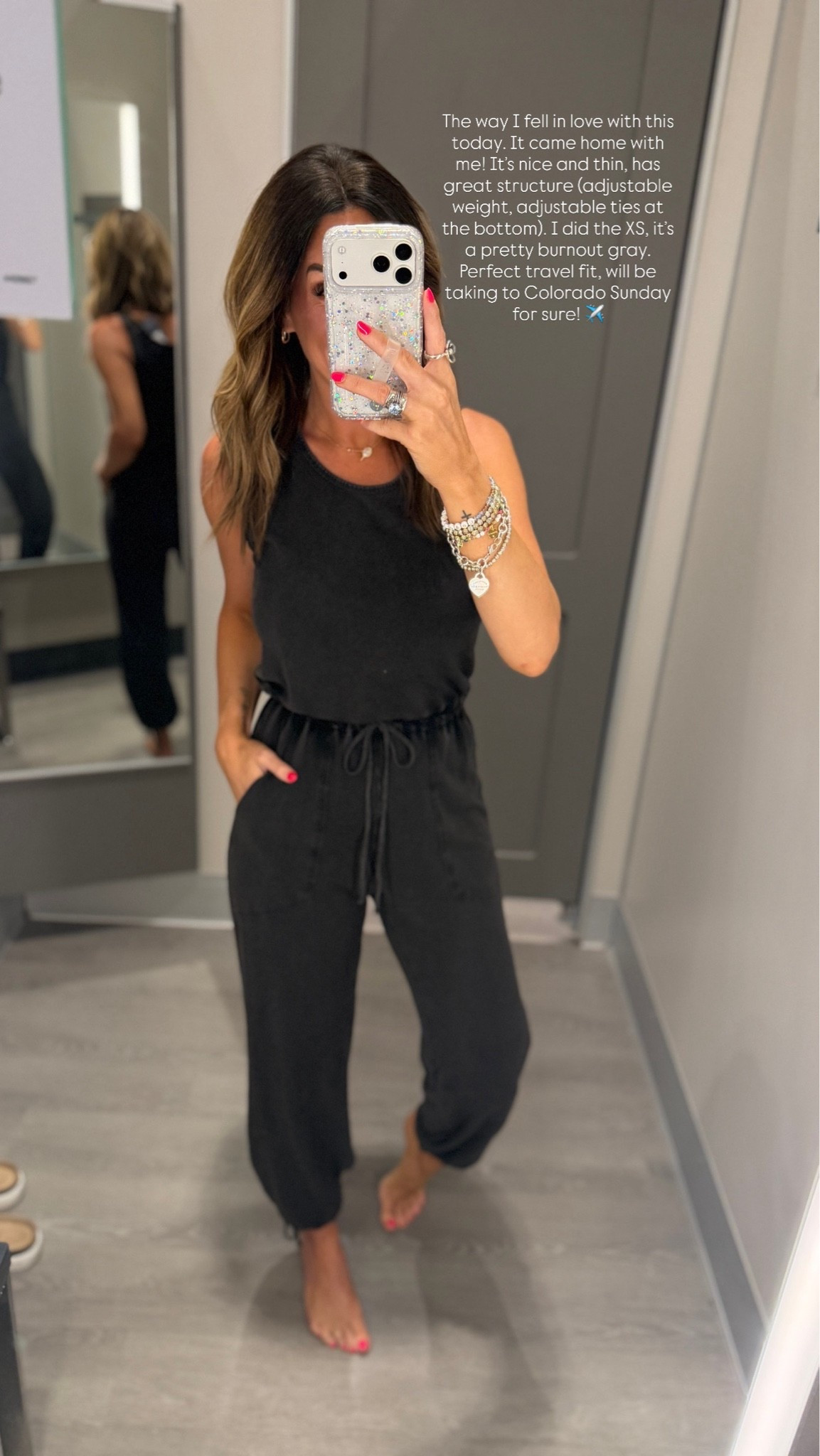 Wearing an XS in this jumpsuit! I’m usually an XS-S, 32D, 5”6!

#LTKmomlife #LTKootd #LTKdayinmylife