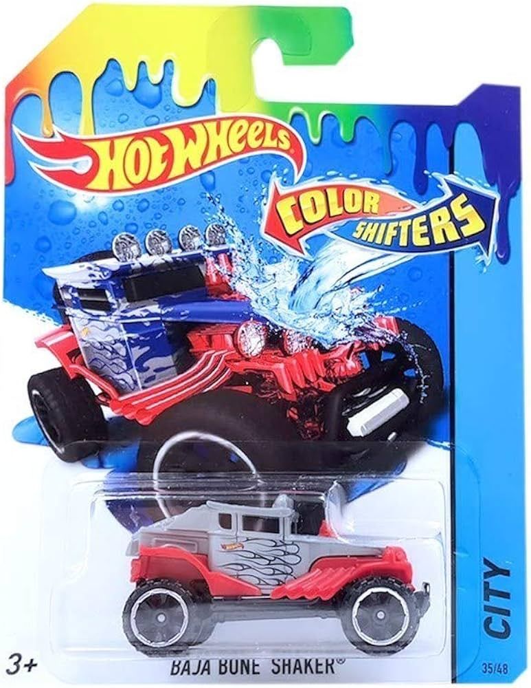 Hot Wheels Color Shifters Toy Car in 1:64 Scale, Repeat Color Change in Icy Cold or Very Warm Wat... | Amazon (US)