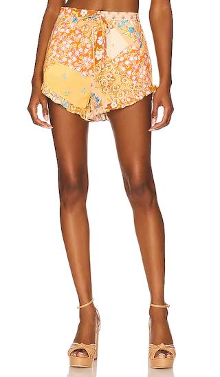 Freda Shorts in Amber | Revolve Clothing (Global)