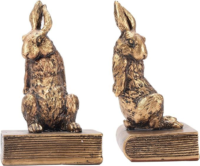 Mervkis Bookends for Shelves to Hold Books Hevay Duty,Decorative Book Ends for Bookshelf Décor,C... | Amazon (US)