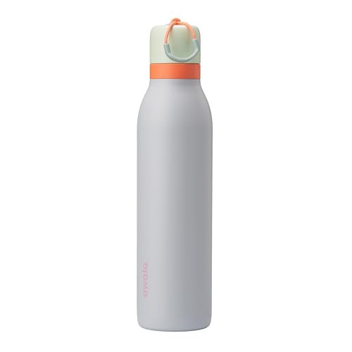 Owala FreeSip Twist Insulated Stainless Steel Water Bottle with Straw for Sports and Travel, BPA-Free, 24-oz, Beach House | Amazon (US)